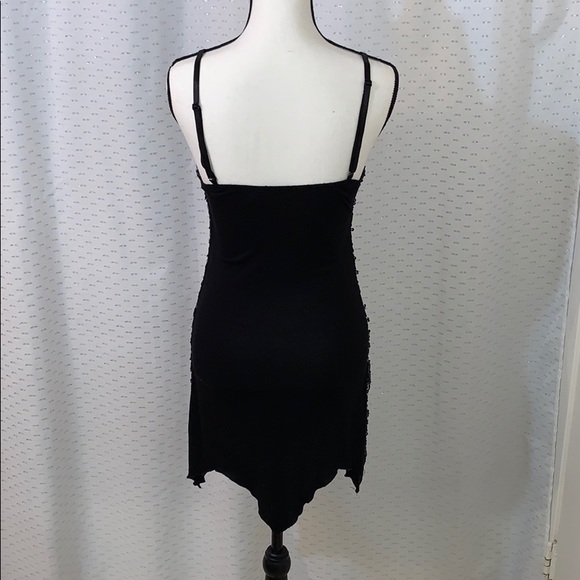 Sequin Dress Scallop Hem - Picture 2 of 5